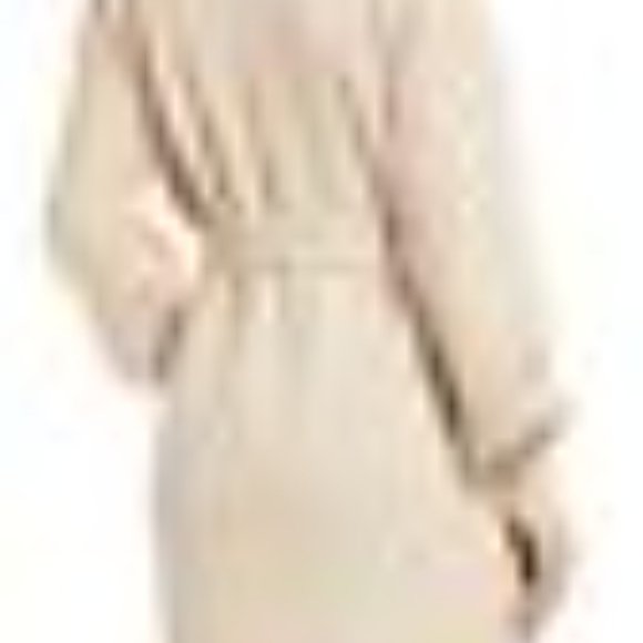 TOPSHOP Cardigan SWEATER KNIT Stone Belted BLOUSON SLEEVE Chunky Size S (4 - 6) - Picture 6 of 12